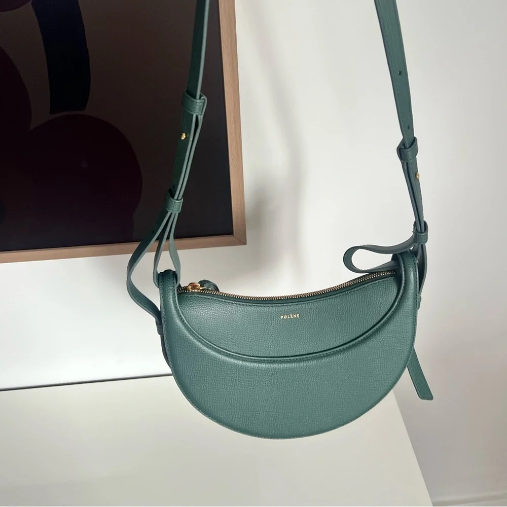 Polène Numéro Dix in Textured Green